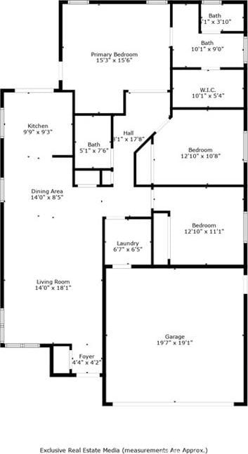 1057 Windsor Way, Chico, CA 95926 - view of property floor plan