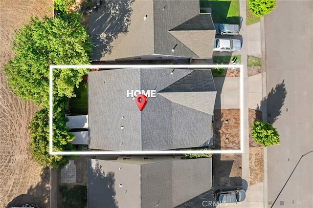 1057 Windsor Way, Chico, CA 95926 - aerial overview of property's location featuring property parcel outlined