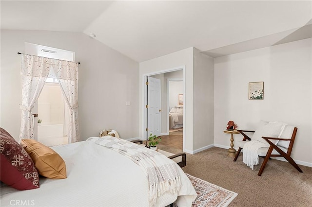 1057 Windsor Way, Chico, CA 95926 - bedroom with carpet flooring and lofted ceiling