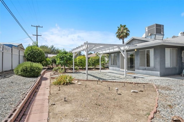 28980 Del Monte Dr, Menifee, CA 92586 - view of yard featuring a pergola and a patio area