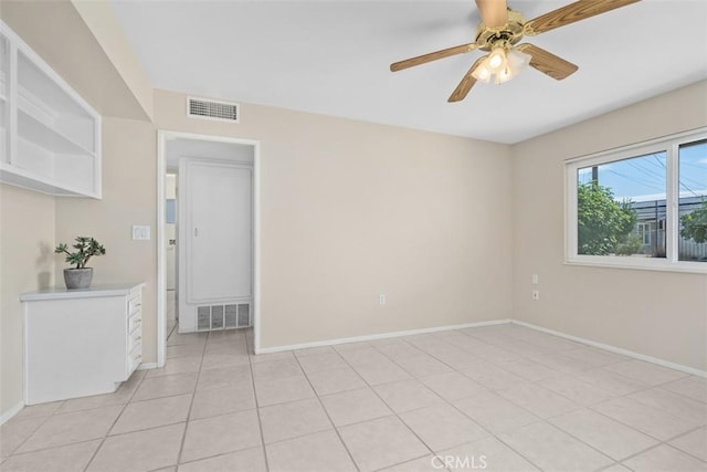 28980 Del Monte Dr, Menifee, CA 92586 - unfurnished room featuring ceiling fan and light tile patterned floors