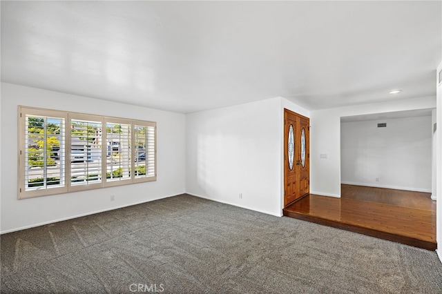 24802 La Plata Dr, Laguna Niguel, CA 92677 - empty room with dark colored carpet and recessed lighting