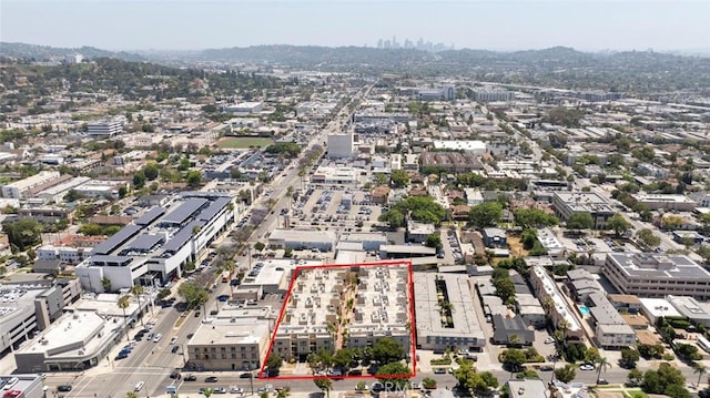 116 W Maple St Unit 25, Glendale, CA 91204 - view of urban area with property parcel outlined