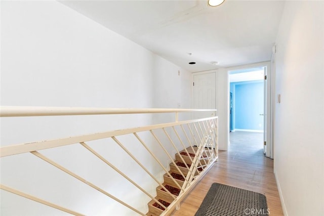 116 W Maple St Unit 25, Glendale, CA 91204 - corridor featuring light wood finished floors and baseboards