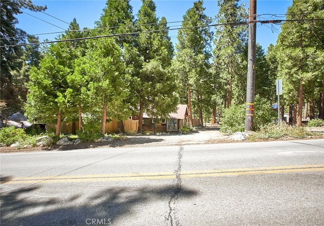 41394 Valley Of The Falls Dr, Forest Falls, CA 92339 - view of asphalt street