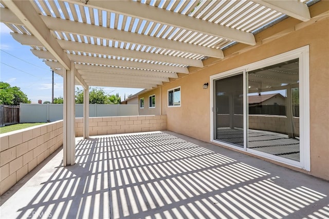 24933 Dracaea Ave, Moreno Valley, CA 92553 - view of patio featuring a pergola