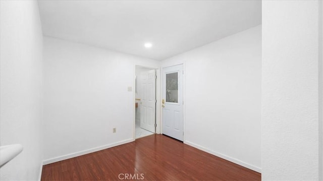 3139 W 152nd Pl, Gardena, CA 90249 - unfurnished room featuring wood finished floors and recessed lighting