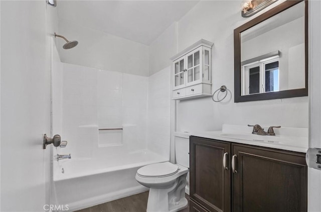 250 W Spazier Ave Unit 209, Burbank, CA 91502 - bathroom with wood finished floors, vanity, and bathing tub / shower combination