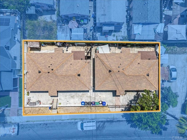 53945 S 36th St, San Diego, CA 92113 - aerial overview of property's location featuring property parcel outlined