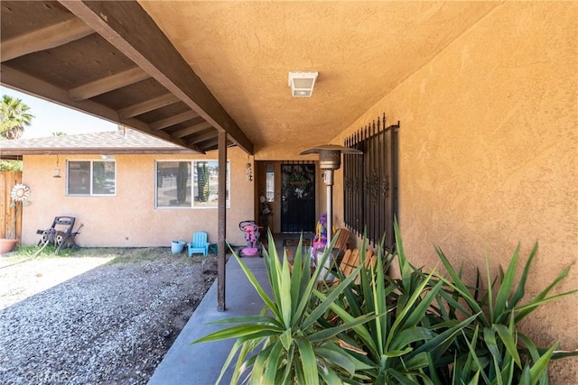 1267 Joshua Tree Dr, Barstow, CA 92311 - view of exterior entry featuring stucco siding