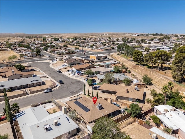 1267 Joshua Tree Dr, Barstow, CA 92311 - aerial perspective of suburban area