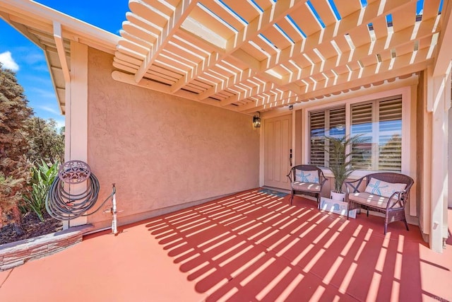 4562 Golden Ridge Dr, Oceanside, CA 92056 - view of patio / terrace featuring a pergola
