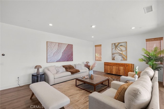 19162 Lauren Ln, Saugus, CA 91350 - living room with recessed lighting and wood finished floors