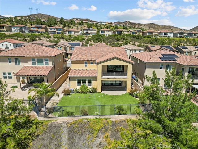19162 Lauren Ln, Saugus, CA 91350 - aerial perspective of suburban area featuring mountains