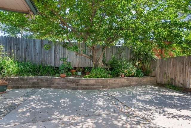 2516 Greta Pl, San Luis Obispo, CA 93401 - fenced backyard with a patio area