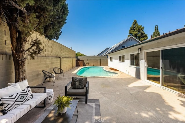 16917 Eric Ave, Cerritos, CA 90703 - view of pool with a patio area and a fenced backyard