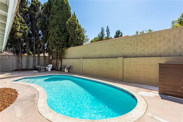 16917 Eric Ave, Cerritos, CA 90703 - view of swimming pool featuring a fenced backyard and a patio