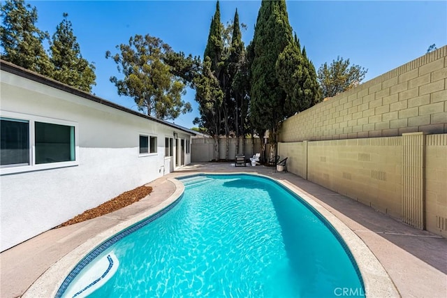 16917 Eric Ave, Cerritos, CA 90703 - view of pool featuring a fenced backyard and a patio area