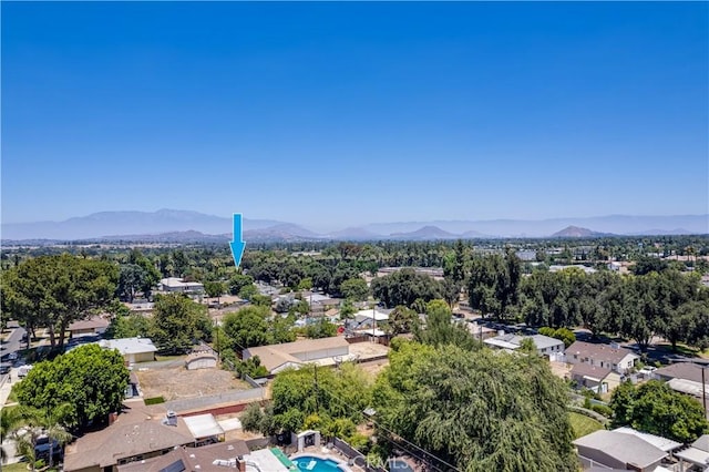 8084 Magnolia Ave, Riverside, CA 92504 - aerial view of residential area featuring mountains