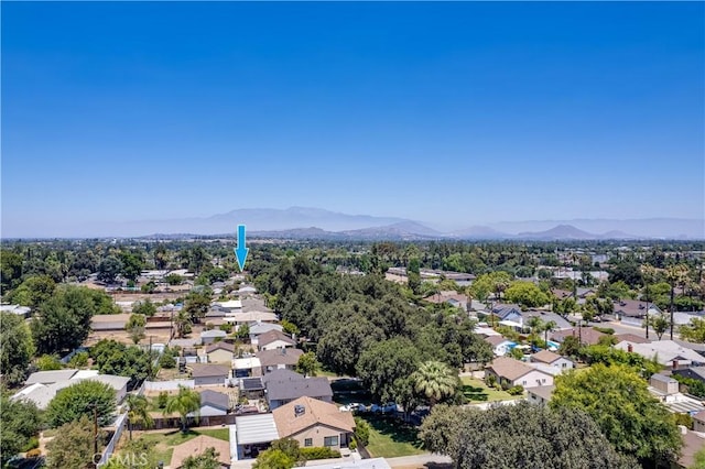 8084 Magnolia Ave, Riverside, CA 92504 - aerial view of residential area with a mountainous background