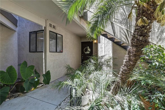 28191 Sorrento Unit 111, Laguna Niguel, CA 92677 - doorway to property featuring stucco siding