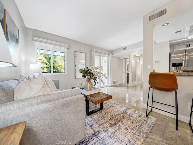28191 Sorrento Unit 111, Laguna Niguel, CA 92677 - living area with baseboards