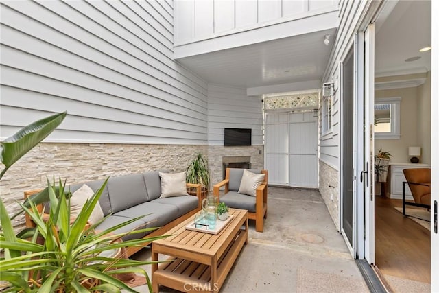 716 Elvira Ave Unit A, Redondo Beach, CA 90277 - view of patio / terrace with an outdoor hangout area