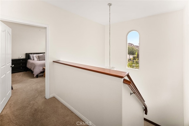 8495 E Preserve Loop, Chino, CA 91708 - hallway featuring an upstairs landing and carpet floors
