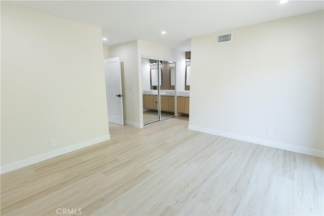 1925 Walnut Leaf Dr, Walnut, CA 91789 - empty room featuring light wood-style floors and recessed lighting