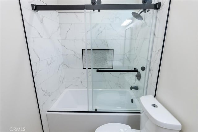 1925 Walnut Leaf Dr, Walnut, CA 91789 - bathroom featuring toilet and enclosed tub / shower combo