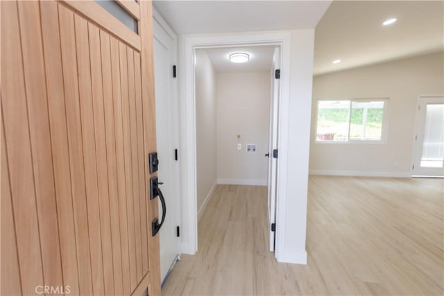 1925 Walnut Leaf Dr, Walnut, CA 91789 - hall with light wood-style floors and recessed lighting