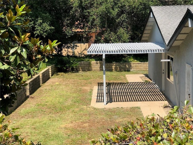 1925 Walnut Leaf Dr, Walnut, CA 91789 - fenced backyard with a patio area