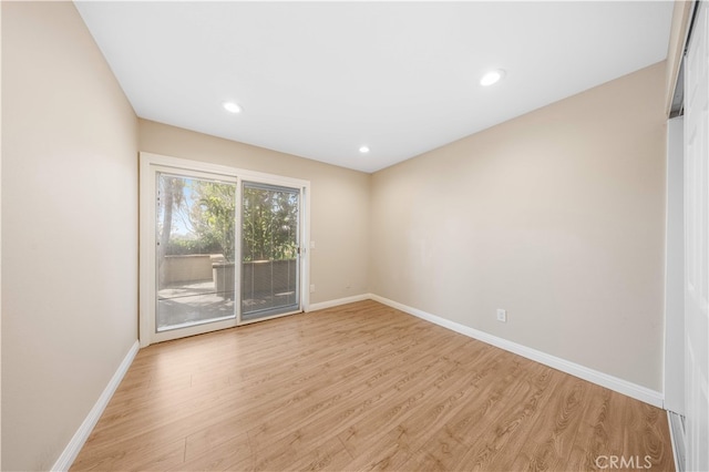 15 Valley Vw, Irvine, CA 92612 - unfurnished room with light wood finished floors and recessed lighting