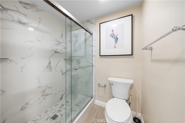 15 Valley Vw, Irvine, CA 92612 - full bathroom with a marble finish shower and wood finished floors