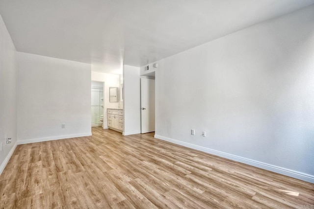 391 N Melrose Unit A, Vista, CA 92083 - empty room featuring light wood finished floors