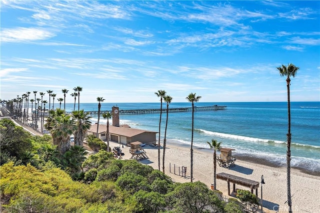 100 Calle Patricia Unit 1A, San Clemente, CA 92672 - water view with local beach