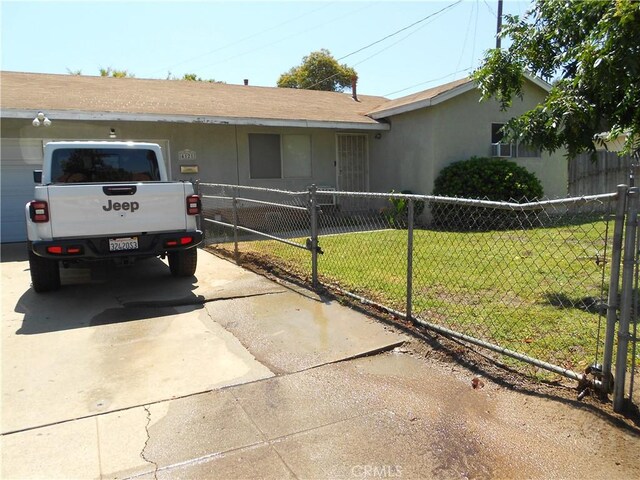4121 Harrison St, Riverside, CA 92503 - single story home featuring concrete driveway, stucco siding, and roof with shingles