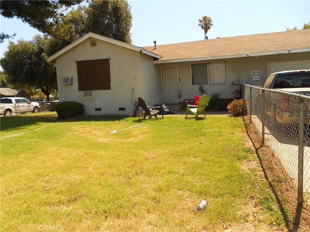 4121 Harrison St, Riverside, CA 92503 - rear view of property featuring crawl space and stucco siding