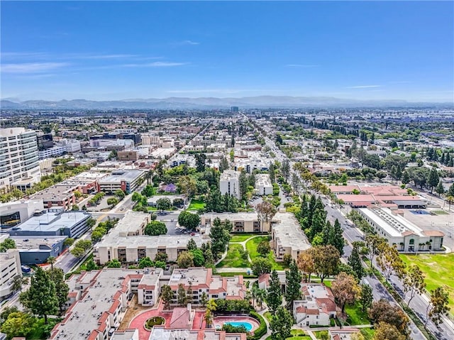 600 W 3rd St Unit C207, Santa Ana, CA 92701 - drone / aerial view of mountains