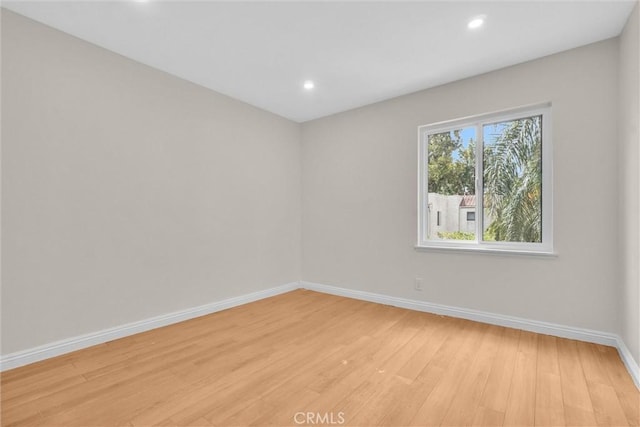 600 W 3rd St Unit C207, Santa Ana, CA 92701 - empty room with light wood-type flooring and recessed lighting
