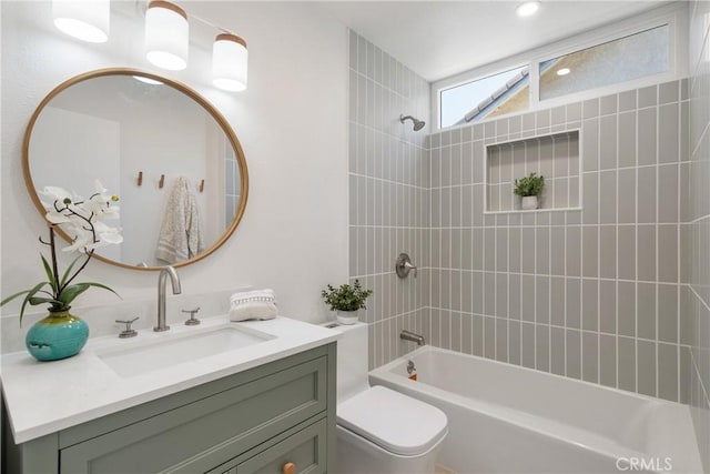 22 Sage Cyn, Pomona, CA 91766 - full bathroom featuring tub / shower combination and vanity
