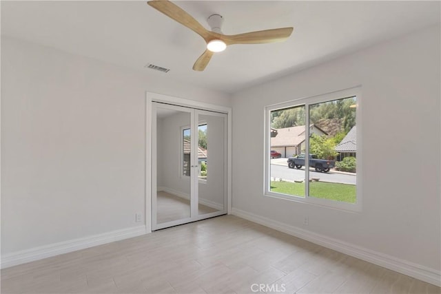 22 Sage Cyn, Pomona, CA 91766 - spare room with ceiling fan and light wood finished floors