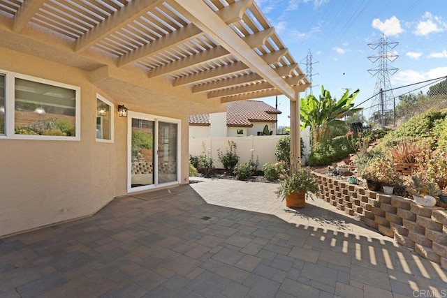 9481 Deanly St, Lakeside, CA 92040 - view of patio / terrace featuring a pergola