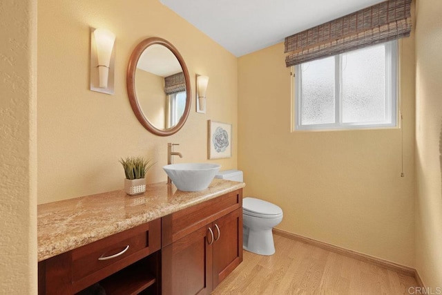 9481 Deanly St, Lakeside, CA 92040 - bathroom featuring vanity and wood finished floors
