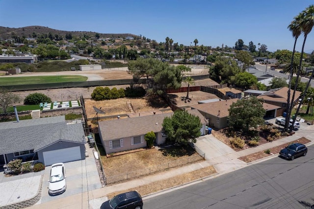 10151 Strathmore Dr, Santee, CA 92071 - aerial perspective of suburban area featuring mountains
