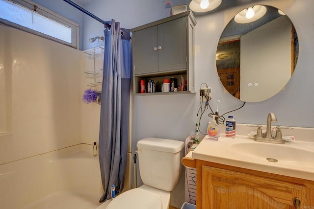 10151 Strathmore Dr, Santee, CA 92071 - bathroom featuring curtained shower and vanity