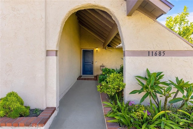 11685 Lakia Dr, Cypress, CA 90630 - property entrance featuring stucco siding