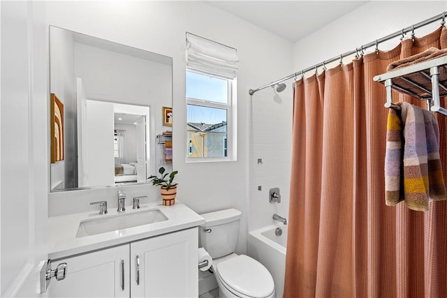 1281 Windmill Rd, Rancho Mission Viejo, CA 92694 - full bathroom featuring shower / tub combo and vanity