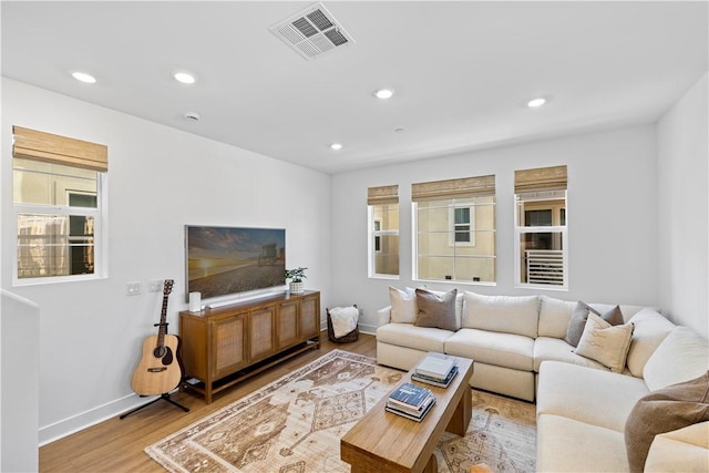 1281 Windmill Rd, Rancho Mission Viejo, CA 92694 - living area with wood finished floors and recessed lighting