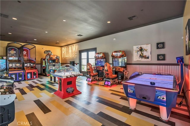 1281 Windmill Rd, Rancho Mission Viejo, CA 92694 - game room featuring recessed lighting